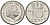 НИДЕРЛАНДЫ 10 ЦЕНТОВ 1968 ЮЛИАНА KM 182 никель 96-422