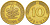 ФРГ 10 ПФЕННИГОВ 1985 J KM 108, J.383 сталь плакированная латунью 3718-832