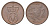 Норвегия 2 эре 1970 Улаф V (1957-1991) KM 410 бронза 4588-563