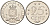 Нидерландские Антилы 25 центов 1980 Юлиана (1948-1980) KM 11 никель 4585-1018