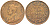 Канада 1 цент 1912 Георг V (1910-1936), большой формат KM 21 бронза 4448-852