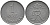 ДАНИЯ 1 ЭРЕ 1966 C; S, ФРЕДЕРИК IX (1947-1972) KM 839.2 цинк UNC 100-654