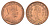 Цейлон 1 цент 1906 Эдуард VII (1901-1910) KM 102 медь 4614-1063