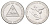 Никарагуа 50 сентаво 1994 голубь мира KM 83 хромированная сталь 4622-1222