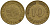 ФРГ 10 пфеннигов 1969 J J. 383, KM 108 сталь плакированная латунью    4603-337