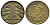ГЕРМАНИЯ 5 РЕЙХСПФЕННИГОВ 1925 G, KM 39, J. 316 алюминиевая бронза 80-741