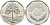 Ирак 250 филсов 1990 три пальмы KM 147 медно-никель UNC 97-523