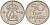 Швеция 50 эре 1965 U, Густав VI Адольф (1950-1973) KM 837 медно-никель 4571-612