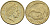 Новая Зеландия 1 доллар 2008 Елизавета II (1952-2022), птица киви  KM 120 алюминиевая бронза 51-1056