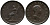 Великобритания 1/2 пенни 1806 Георг III (1760-1820) KM 662, Spink 3781 медь 1518-912