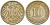 ГЕРМАНИЯ 10 ПФЕННИГОВ 1908 G KM 12, J. 13, Weege 8 медно-никель 212-112