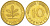 ФРГ 10 ПФЕННИГОВ 1988 F KM 108, J.383 сталь плакированная латунью 3996-714