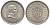 Уругвай 25 сентесимо 1960 KM 40 медно-никель 4580-1265