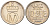 Норвегия 10 эре 1969 пчела, Улаф V (1958-1991) KM 411 медно-никель UNC 4580-965