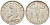 БЕЛЬГИЯ 1 ФРАНК 1934 BELGIQUE KM 89 никель 4546-226
