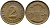 ГЕРМАНИЯ 2 РЕЙХСПФЕННИГА 1924 D KM 38, J. 314 бронза 4387-1139
