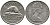 Канада 5 центов 1965 Елизавета II (1952-2022), бобер KM 60.1 никель 4543-637
