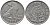 Бельгия 1 франк 1939 Леопольд III (1934-1950), Belgique-Belgie, лев KM 119 никель 4384-527