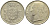 БЕЛЬГИЯ 5 ФРАНКОВ 1973 BELGIE KM 135.1 медно-никель 4110-433