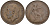 Великобритания 1 пенни 1921 Георг V (1910-1936) KM 810, Spink 4051 бронза 4144-512