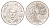 Италия 500 лир 1991 Флора и фауна KM 143 серебро BU 413-6323