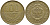 КОСТА-РИКА 100 КОЛОН 2007 B.C.C.R. KM 240а сталь плакированная латунью 59-335