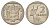 ЮАР 2 ранда 1990 KM 139 медь плакированная никелем 4626-1025