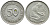 ФРГ 50 ПФЕННИГОВ 1984 J КМ 109.2 J.384a медно-никель 4392-1055