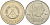 ГДР 20 марок 1972 А, Фридрих Шиллер (1759-1805) KM 40 медно-никель UNC 4558-624