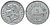 Франция 5 франков 1949 closed 9 KM 888b.1, Le Franc 339.17 алюминий 4123-536