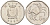 Мальта 5 центов 1991 краб KM 95 медно-никель 4588-114