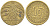 ГЕРМАНИЯ 10 РЕНТЕНПФЕННИГОВ 1924 A KM 33, J. 309, Weege 8 алюминиевая бронза 212-747