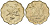 Гонконг 20 центов 1998 KM 67 никель латунь 4580-1068
