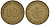ФРГ 10 пфеннигов 1949 J KM 103, J.378 сталь плакированная латунью 650-1724