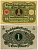 ГЕРМАНИЯ 1 МАРКА 1920 1 МАРТА 1920, ВЕЙМАРСКАЯ РЕСПУБЛИКА Pick 58 бумага 7548-47-2-2