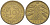 ГЕРМАНИЯ 10 РЕЙХСПФЕННИГОВ 1936 A KM 40, J. 317, Weege 9 алюминиевая бронза 210-425