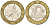 Франция 10 франков 1991 тип гений Бастилии KM 964.1, Le Frank 375.6 биметалл 60-814