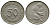 ФРГ 50 ПФЕННИГОВ 1977 F KM 109.2 медно-никель 41-1153