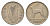Ирландия 6 пенсов 1948 собака, ирландский волкодав KM 13a медно-никель 4690-328