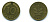 ФРГ 10 ПФЕННИГОВ 1994 J KM 108 бронза 46-2554