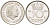 Нидерланды 10 центов 1980 Юлиана (1949-1980) KM 182 никель 211-1254