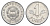 Венгрия 1 форинт 1967 BP KM 575 алюминий 4668-364