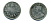Канада 10 центов 1928 Георг V (1910-1936) KM 23a серебро     46-1134