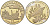 Польша 15 посейдонов 2011 (2011-2012 рыбы балтики 2012 - Мерланг, диаметр 32,5 мм, вес 14,1 гр латунь PROOF 1085-8-64