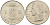 БЕЛЬГИЯ 1 ФРАНК 1974 BELGIE, БОДУЭН I (1951-1993) KM 143.1 медно-никель 119-632