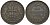 Британская Индия 1/4 анны 1858 KM 463 медь 98-1224