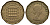 Великобритания 3 пенса 1967 Елизавета II (1952-2022) KM 900, Spink 4153 никель латунь 4538-1134
