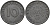 Германия 10 рейхспфеннигов 1943 A KM 101, J.371 цинк 4151-221