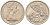 Новая Зеландия 5 центов 1974 Елизавета II (1952-2022), ящерица гаттерия KM 34.1 медно-никель 4602-662