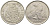 Бельгия 1 франк 1939 Леопольд III (1934-1950), Belgique-Belgie, лев KM 119 никель 119-426